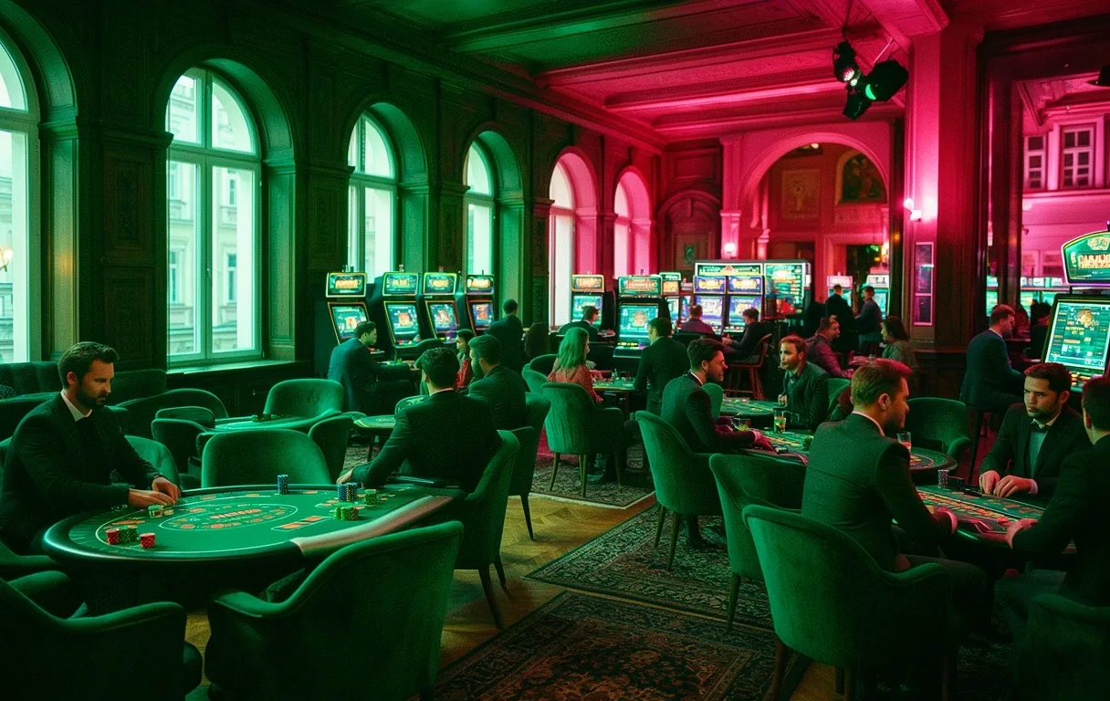 Spelvento's evening atmosphere